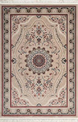 Amasra Bej Halı Modern Dokuma Halı Yumuşak Oturma Odası Salon Çocuk Odası Mutfak Halısı P7124 - 2