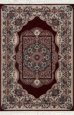 Amasra Kırmızı Halı Modern Dokuma Halı Yumuşak Oturma Odası Salon Çocuk Odası Mutfak Halısı P1319 - 2