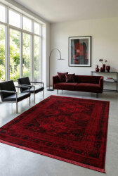 Antique Bordo Halı Modern Dokuma Halı Yumuşak Oturma Odası Salon Çocuk Odası Mutfak Halısı P1438 Bordo