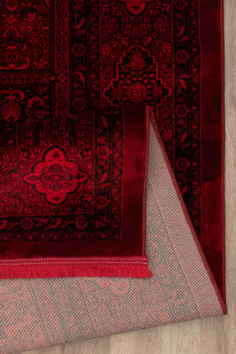 Antique Bordo Halı Modern Dokuma Halı Yumuşak Oturma Odası Salon Çocuk Odası Mutfak Halısı P1447 - 6