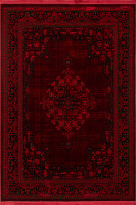 Antique Bordo Halı Modern Dokuma Halı Yumuşak Oturma Odası Salon Çocuk Odası Mutfak Halısı P1448 - 2