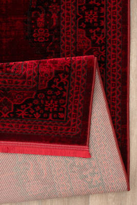 Antique Bordo Halı Modern Dokuma Halı Yumuşak Oturma Odası Salon Çocuk Odası Mutfak Halısı P1448 - 7