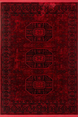 Antique Bordo Halı Modern Dokuma Halı Yumuşak Oturma Odası Salon Çocuk Odası Mutfak Halısı P1451 - 2