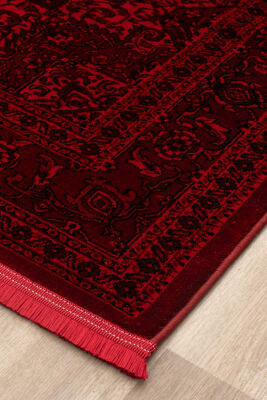 Antique Bordo Halı Modern Dokuma Halı Yumuşak Oturma Odası Salon Çocuk Odası Mutfak Halısı P1617 - 7