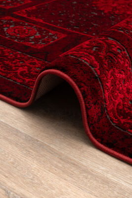 Antique Bordo Halı Modern Dokuma Halı Yumuşak Oturma Odası Salon Çocuk Odası Mutfak Halısı P1620 - 3