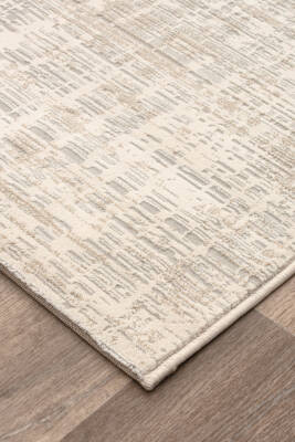 Lynosse Fildişi Bej Halı Modern Dokuma Halı Yumuşak Oturma Odası Salon Çocuk Odası Mutfak Halısı P1511 - 4