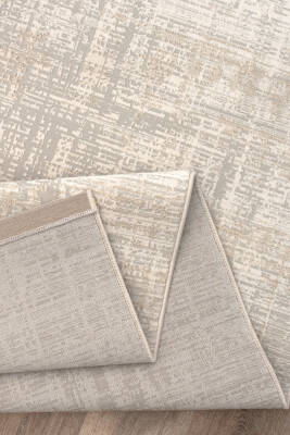 Lynosse Fildişi Bej Halı Modern Dokuma Halı Yumuşak Oturma Odası Salon Çocuk Odası Mutfak Halısı P1511 - 6
