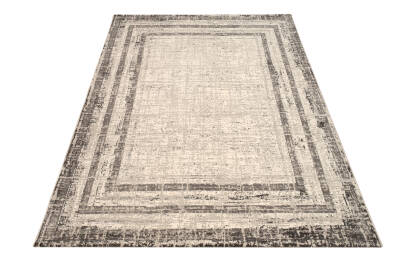 Lynosse Fildişi Gri Halı Modern Dokuma Halı Yumuşak Oturma Odası Salon Çocuk Odası Mutfak Halısı 9026A - 3