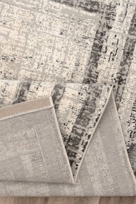 Lynosse Fildişi Gri Halı Modern Dokuma Halı Yumuşak Oturma Odası Salon Çocuk Odası Mutfak Halısı 9026A - 6