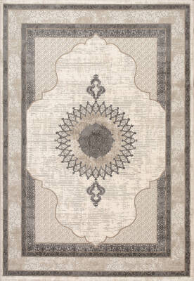 Lynosse Fildişi Gri Halı Modern Dokuma Halı Yumuşak Oturma Odası Salon Çocuk Odası Mutfak Halısı P1314 - 2