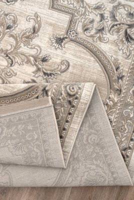 Lynosse Fildişi Halı Modern Dokuma Halı Yumuşak Oturma Odası Salon Çocuk Odası Mutfak Halısı P1621 - 6