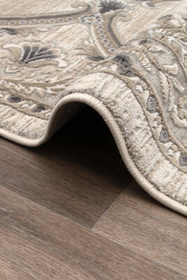 Lynosse Fildişi Halı Modern Dokuma Halı Yumuşak Oturma Odası Salon Çocuk Odası Mutfak Halısı P1621 - 8