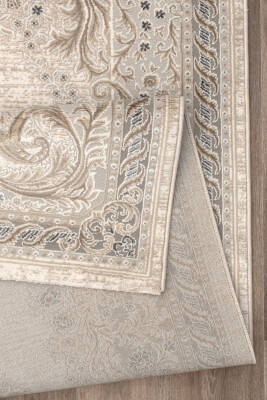 Lynosse Gri Halı Modern Dokuma Halı Yumuşak Oturma Odası Salon Çocuk Odası Mutfak Halısı P1443 - 5