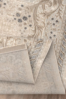 Lynosse Gri Halı Modern Dokuma Halı Yumuşak Oturma Odası Salon Çocuk Odası Mutfak Halısı P1443 - 6