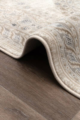 Lynosse Gri Halı Modern Dokuma Halı Yumuşak Oturma Odası Salon Çocuk Odası Mutfak Halısı P1443 - 8