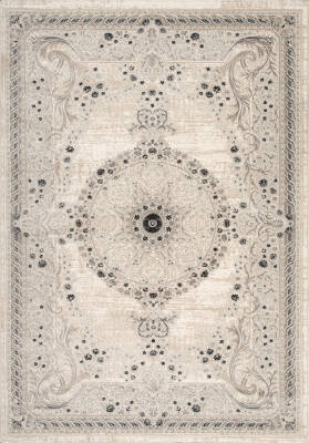 Lynosse Siyah Gri Halı Modern Dokuma Halı Yumuşak Oturma Odası Salon Çocuk Odası Mutfak Halısı P1443 - 2