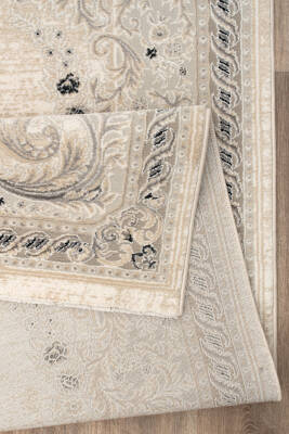 Lynosse Siyah Gri Halı Modern Dokuma Halı Yumuşak Oturma Odası Salon Çocuk Odası Mutfak Halısı P1443 - 5