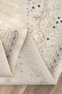 Lynosse Siyah Gri Halı Modern Dokuma Halı Yumuşak Oturma Odası Salon Çocuk Odası Mutfak Halısı P1443 - 7