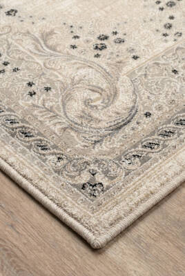 Lynosse Siyah Gri Halı Modern Dokuma Halı Yumuşak Oturma Odası Salon Çocuk Odası Mutfak Halısı P1443 - 6