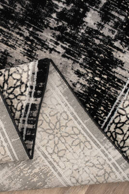 Lynosse Siyah Halı Modern Dokuma Halı Yumuşak Oturma Odası Salon Çocuk Odası Mutfak Halısı P0396 - 7