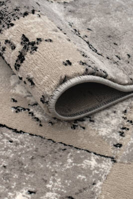 Lynosse Siyah Halı Modern Dokuma Halı Yumuşak Oturma Odası Salon Çocuk Odası Mutfak Halısı P0849 - 3