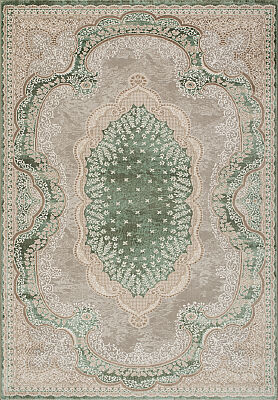 Lynosse Yeşil Halı Modern Dokuma Halı Yumuşak Oturma Odası Salon Çocuk Odası Mutfak Halısı P0246 - 2