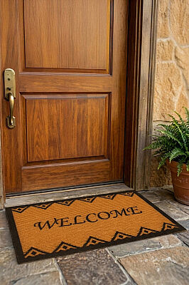 Mino Natürel Welcome Paspas Dış Kapı Paspası Kıl Kapı Önü Paspası 2705 - 1