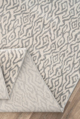 River Gri Beyaz Halı Modern Dokuma Halı Yumuşak Oturma Odası Salon Çocuk Odası Mutfak Halısı F0487 - 7