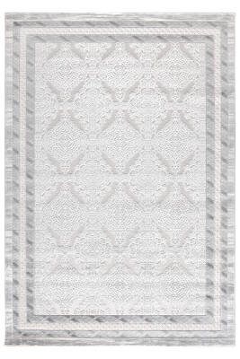 Troya Gri Halı Modern Dokuma Halı Yumuşak Oturma Odası Salon Çocuk Odası Mutfak Halısı J0077 - 2